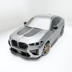 REVOZPORT - BMW X6M F96 LCI CARBON FIBER FRONT LIP