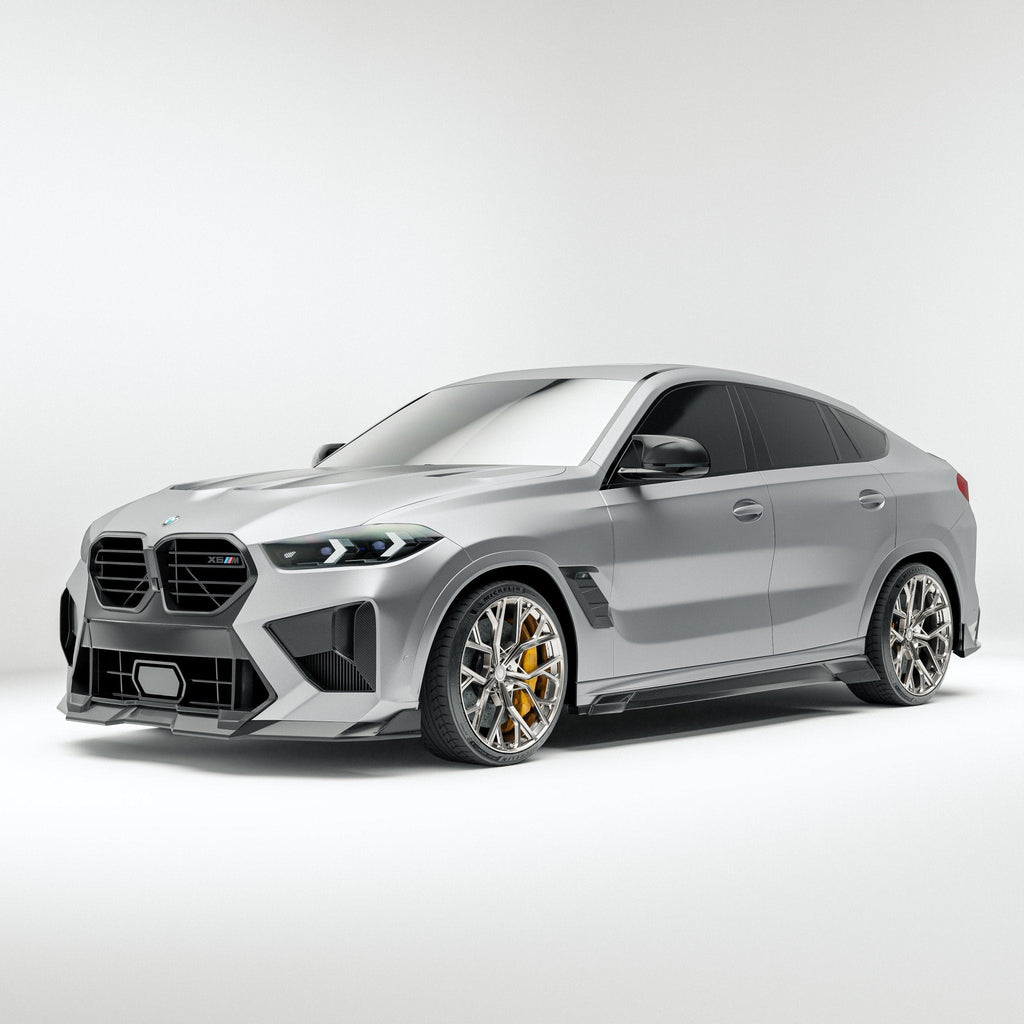 REVOZPORT - BMW X6M F96 LCI CARBON FIBER FRONT LIP