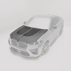 REVOZPORT - BMW X6M F96 LCI CARBON FIBER HOOD BONNET