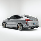 REVOZPORT - BMW X6M F96 LCI CARBON FIBER REAR DIFFUSER