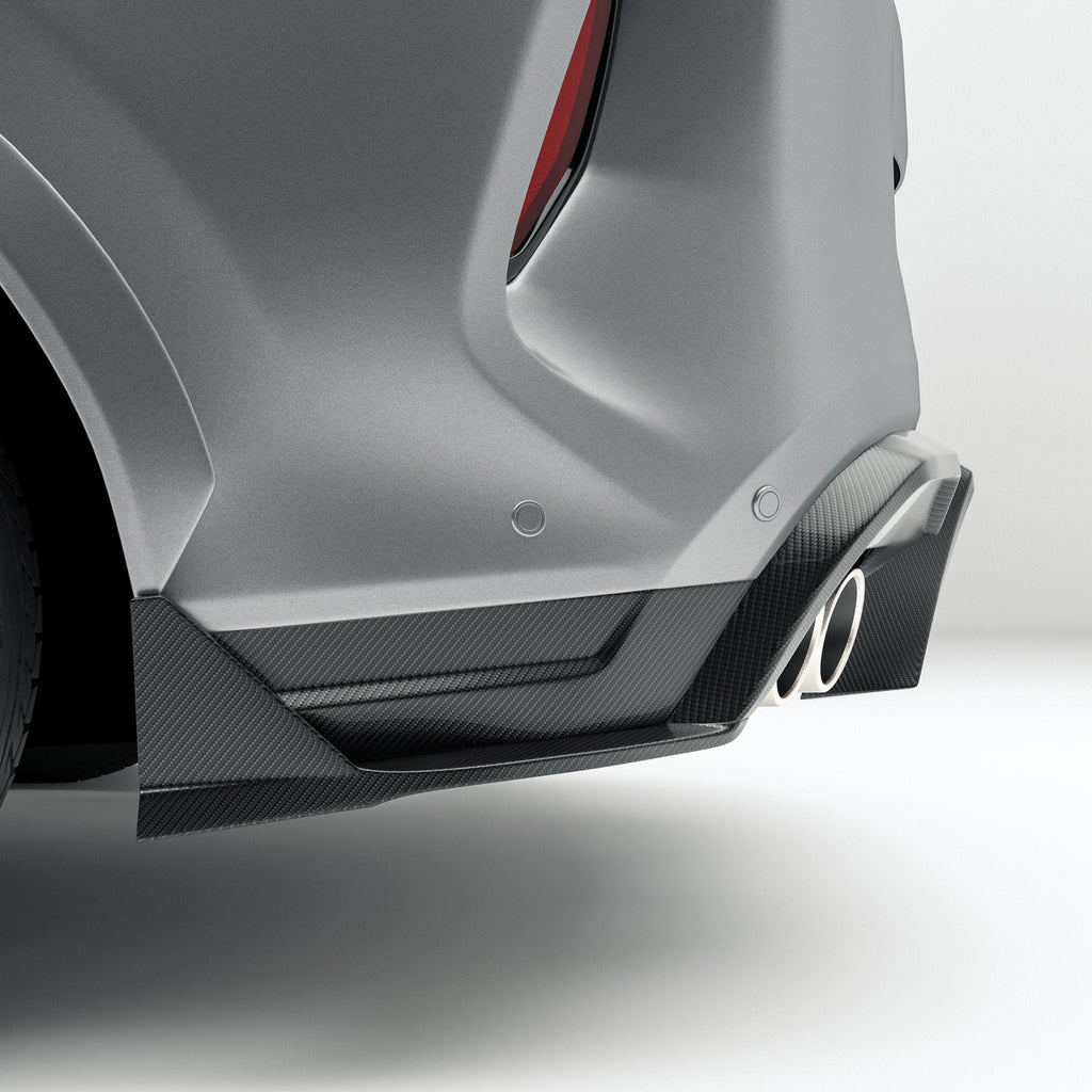REVOZPORT - BMW X6M F96 LCI CARBON FIBER REAR DIFFUSER