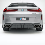 REVOZPORT - BMW X6M F96 LCI CARBON FIBER REAR DIFFUSER