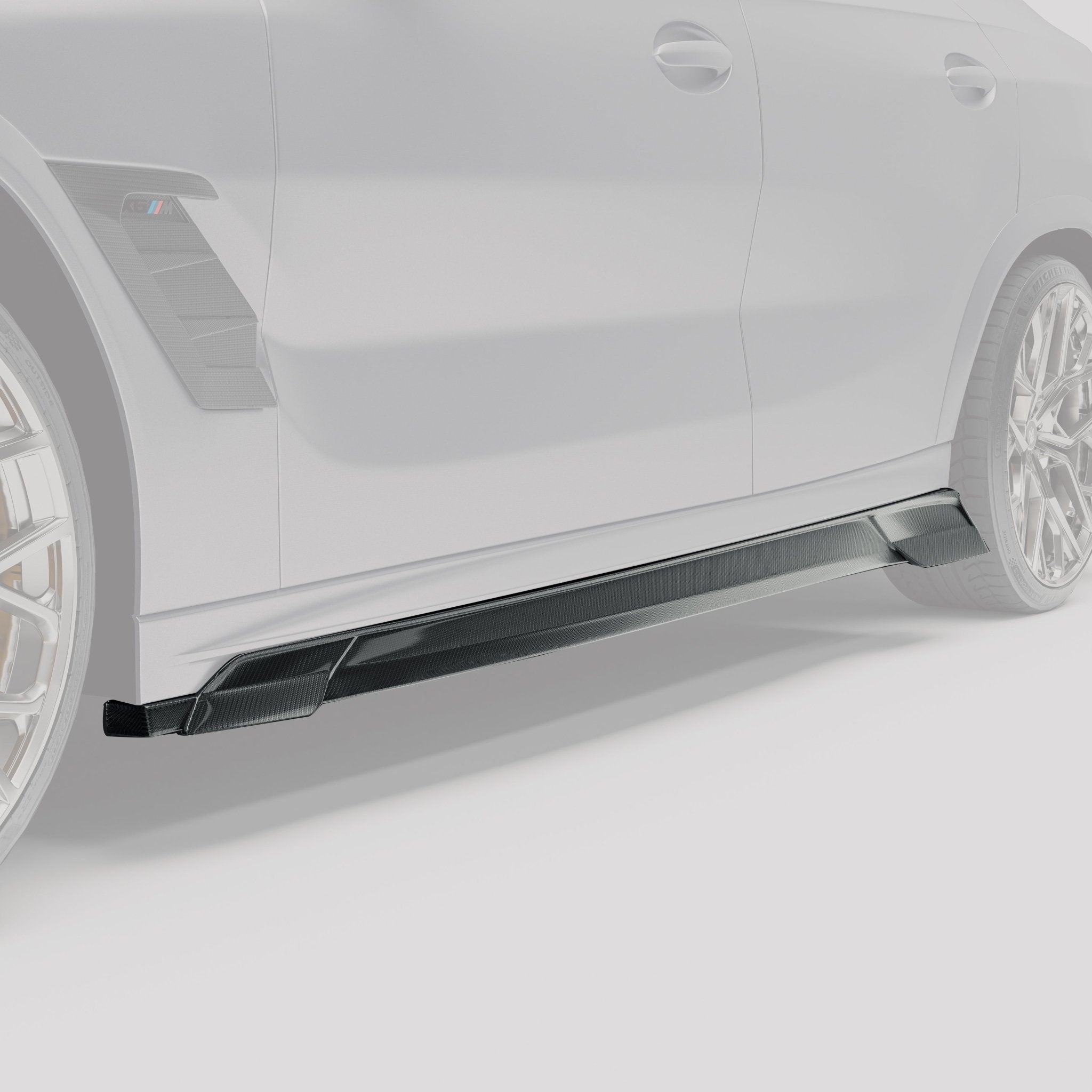 REVOZPORT - BMW X6M F96 LCI CARBON FIBER SIDE SKIRTS