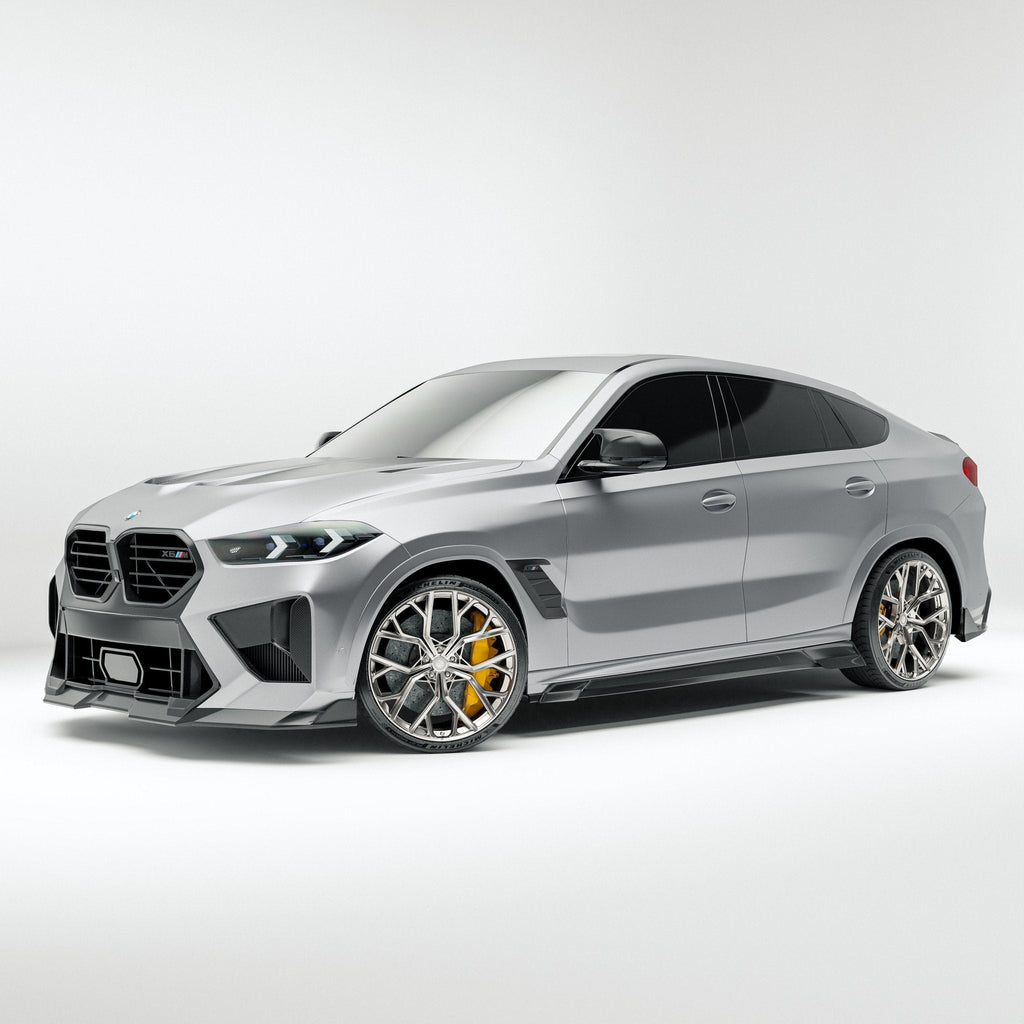 REVOZPORT - BMW X6M F96 LCI CARBON FIBER SIDE SKIRTS