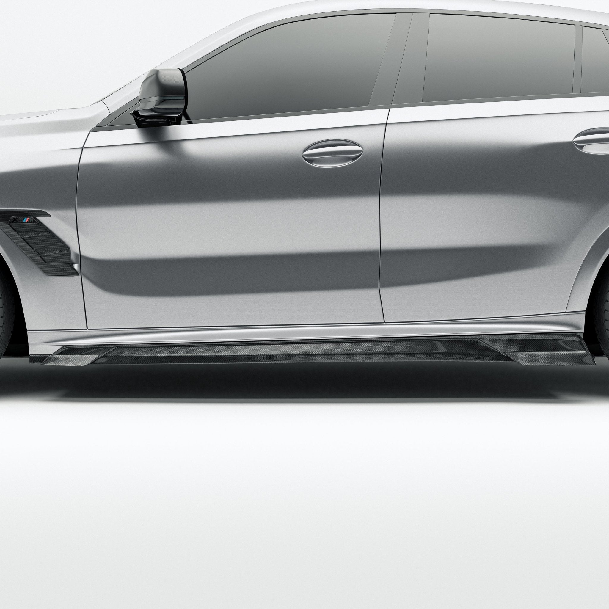 REVOZPORT - BMW X6M F96 LCI CARBON FIBER SIDE SKIRTS