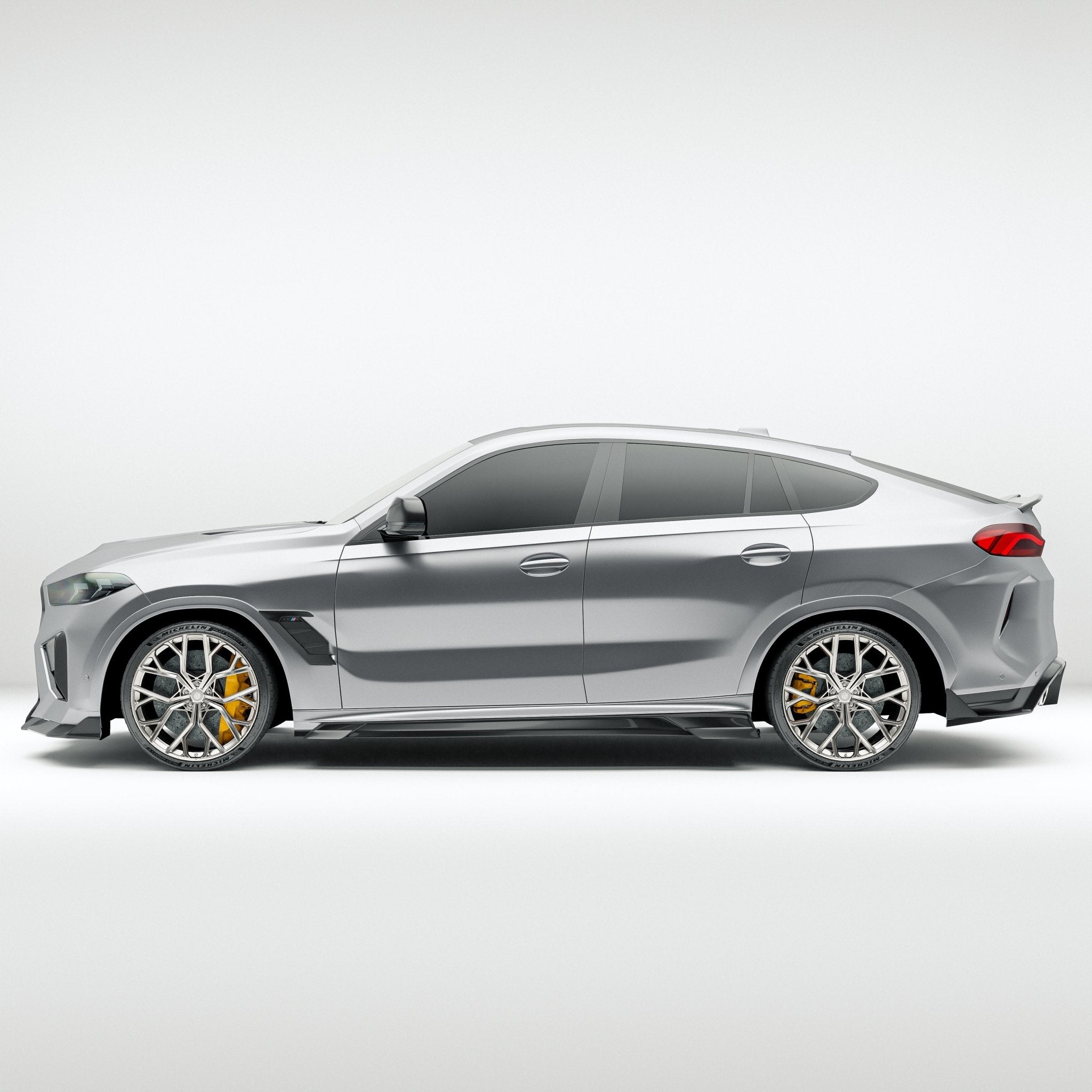 REVOZPORT - BMW X6M F96 LCI CARBON FIBER SIDE SKIRTS