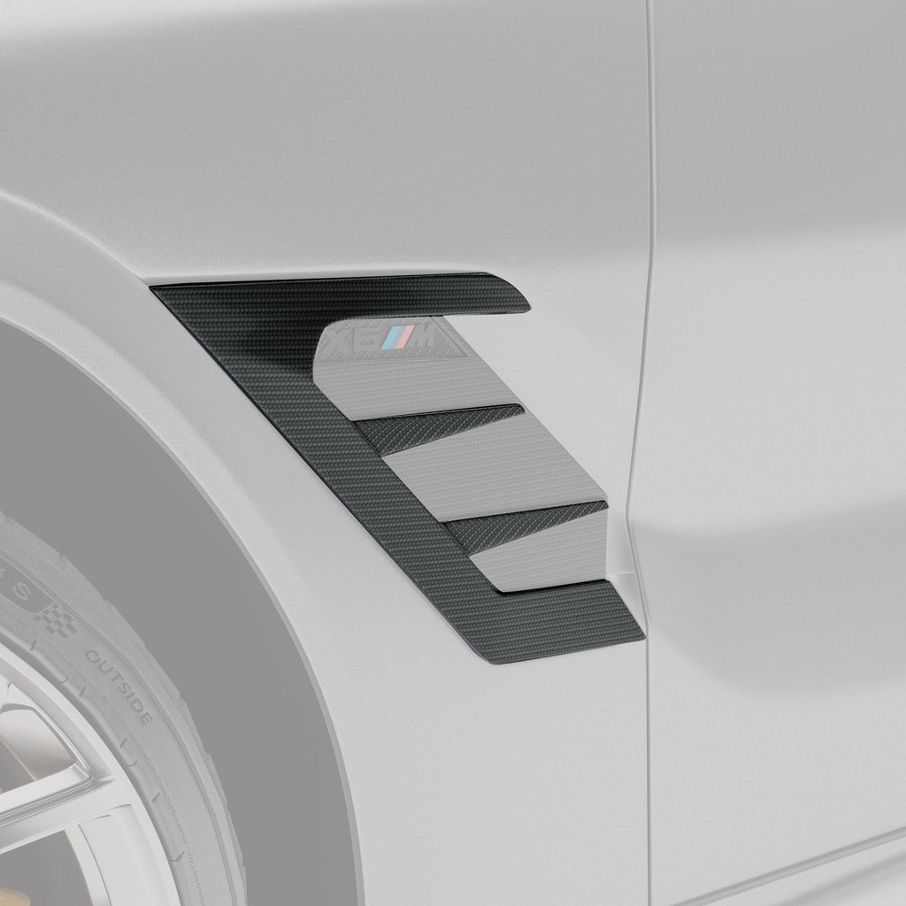 REVOZPORT - BMW X6M F96 LCI CARBON FIBER SIDE VENTS