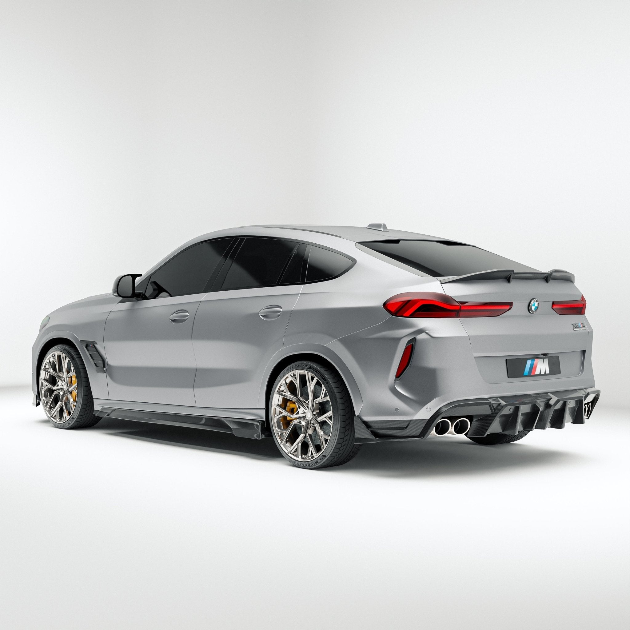 REVOZPORT - BMW X6M F96 LCI CARBON FIBER SPOILER