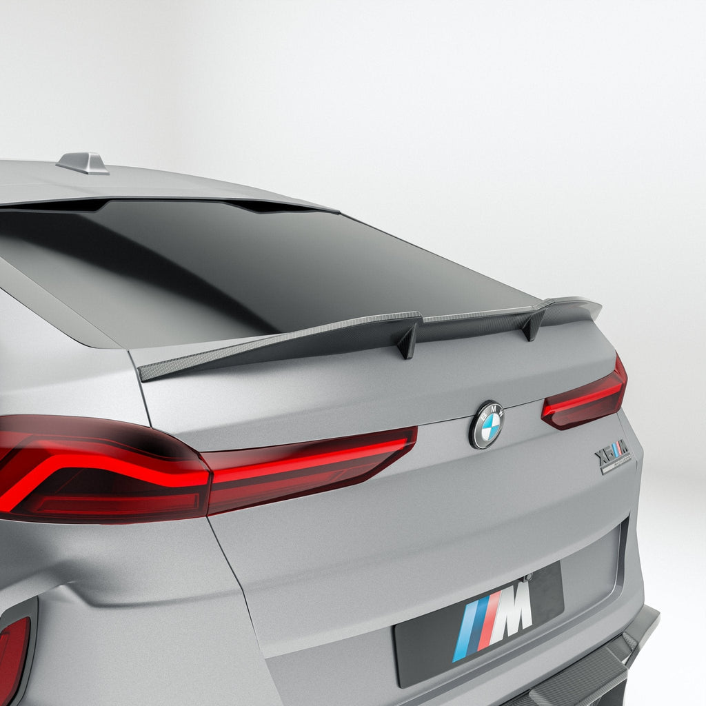 REVOZPORT - BMW X6M F96 LCI CARBON FIBER SPOILER