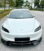 REVSTANCE - TESLA MODEL 3 FACELIFT HIGHLAND 2024+ ABS PLASTIC GLOSS BLACK FRONT LIP