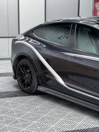REVSTANCE - TESLA MODEL 3 HIGHLAND 2023+ GLOSS BLACK SIDE SKIRTS