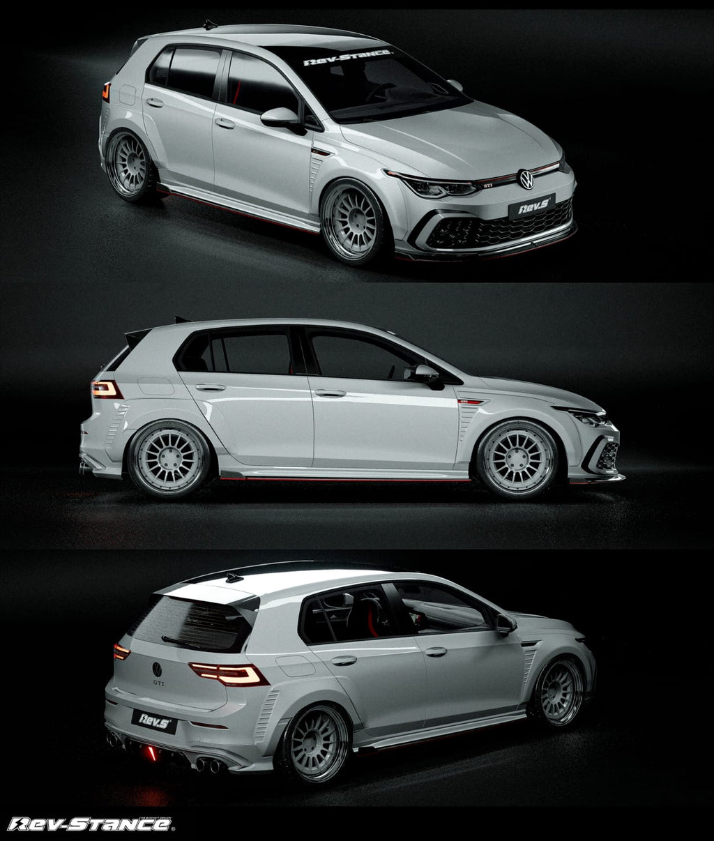 REVSTANCE - VOLKSWAGEN GOLF GTI MK8 ABS PLASTIC FULL BODY KIT