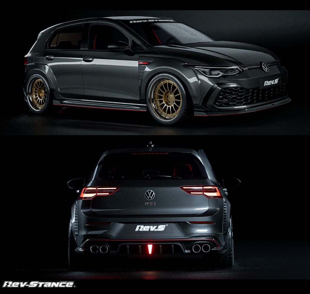 REVSTANCE - VOLKSWAGEN GOLF GTI MK8 ABS PLASTIC FULL BODY KIT