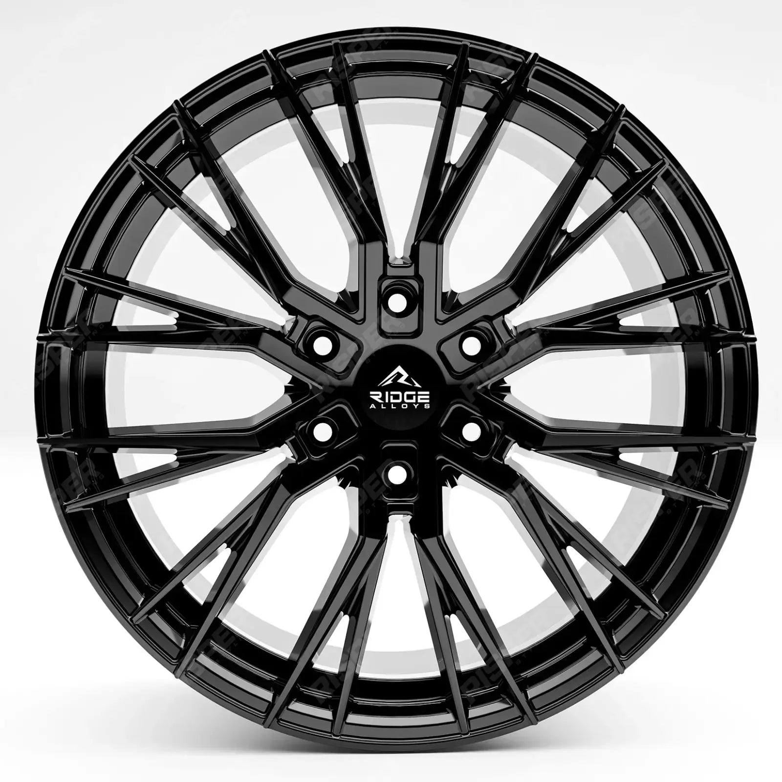 Ridge KN12 Gloss Black 6X120 18 Inch Alloys