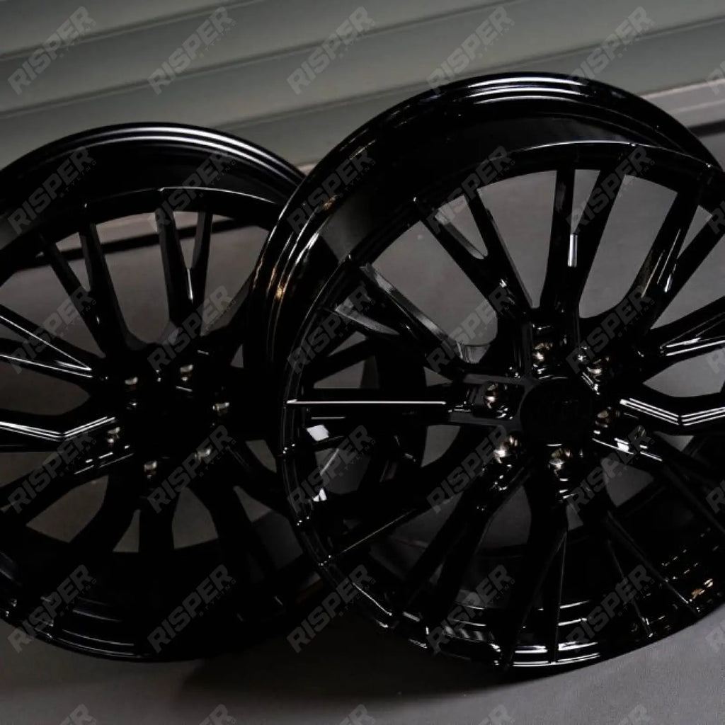 Ridge KN12 Gloss Black 6X120 18 Inch Alloys
