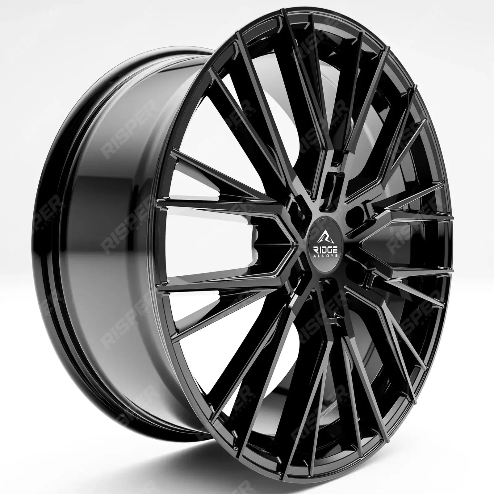 Ridge KN12 Gloss Black 6X120 20 Inch Alloys