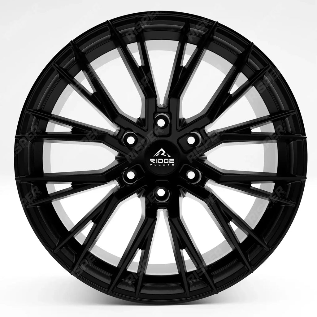 Ridge KN12 Satin Black 6X120 18 Inch Alloys