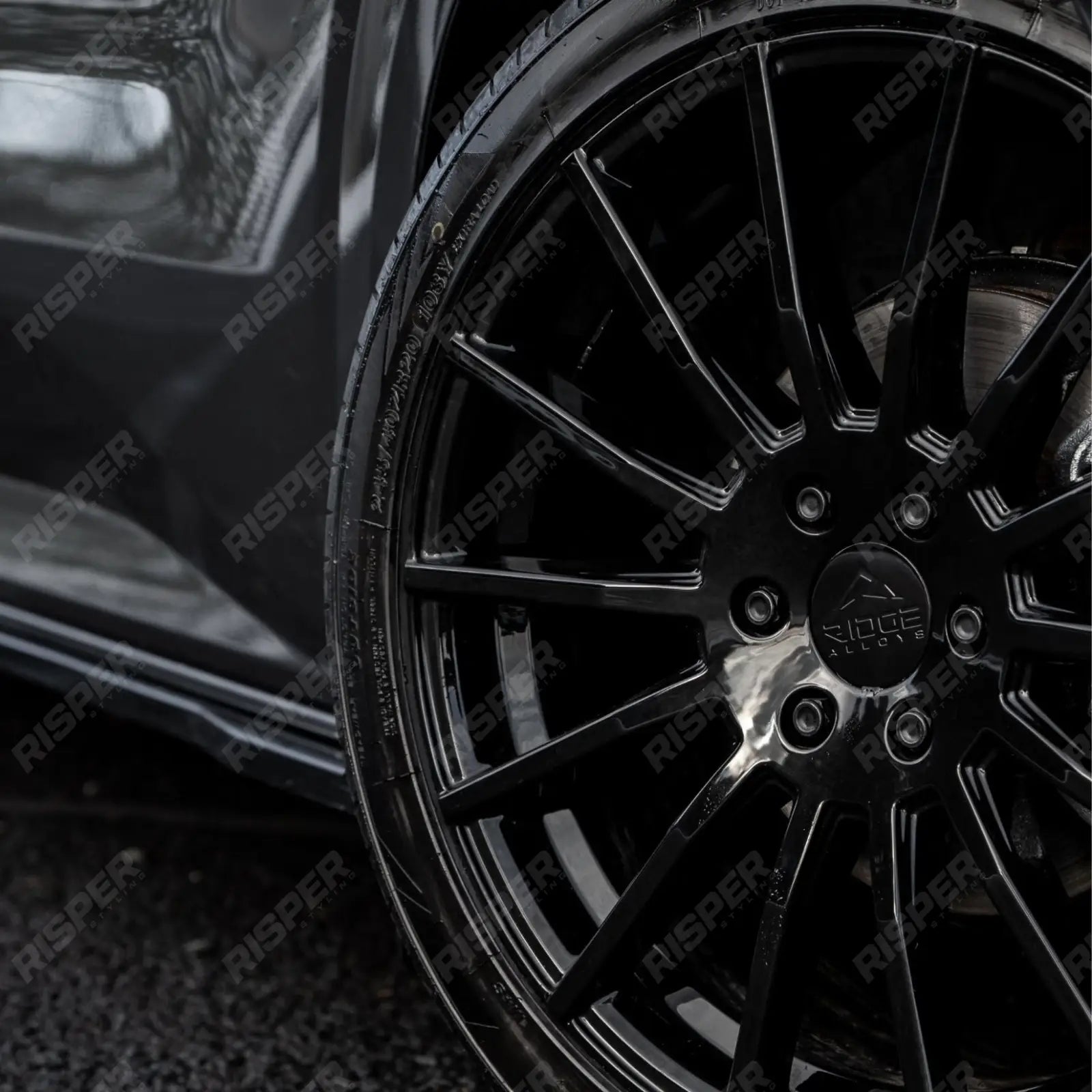Ridge KN14 Gloss Black 6X120 20 Inch Alloys