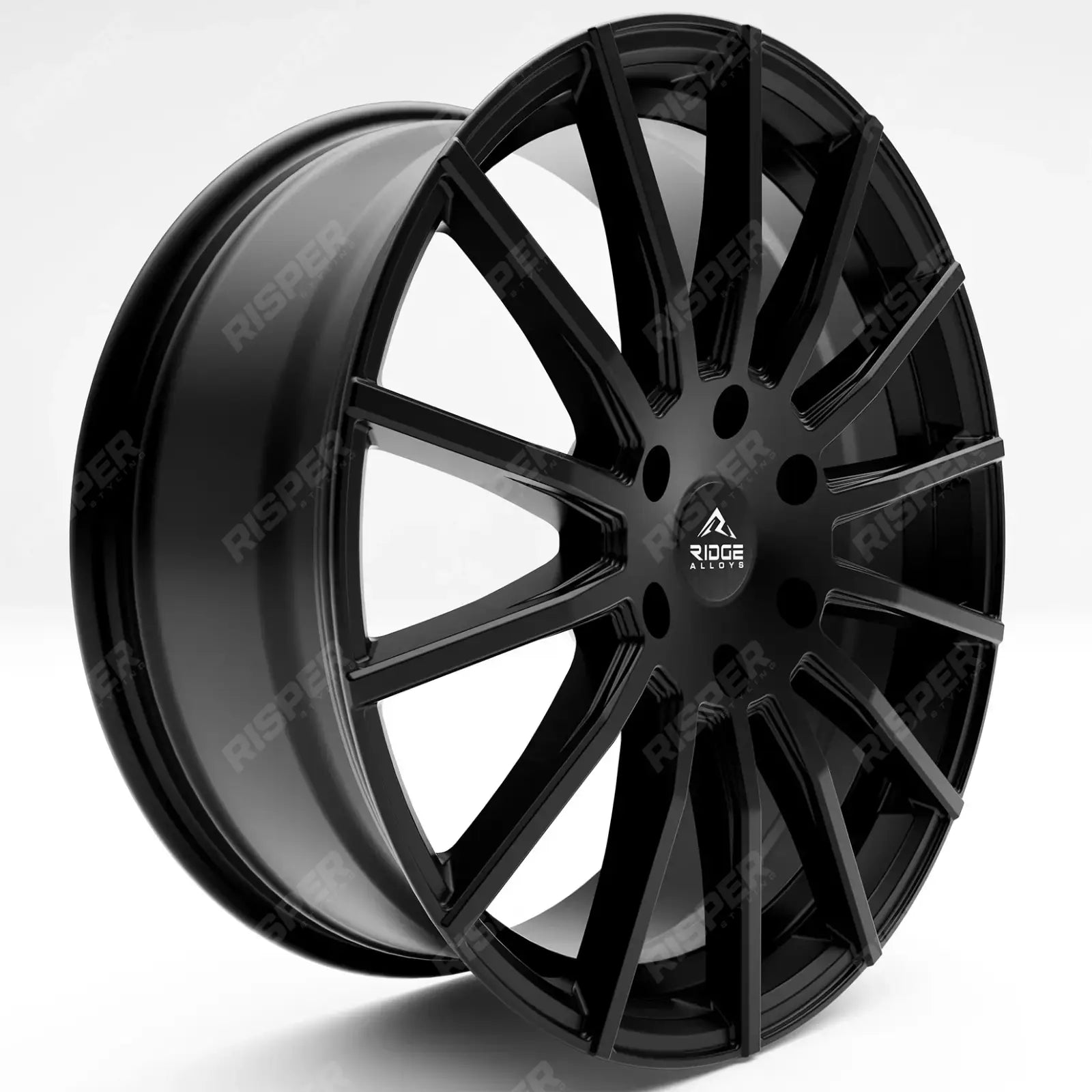 Ridge KN14 Satin Black 6X120 20 Inch Alloys