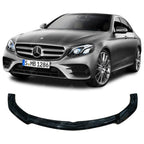 Risper Front Splitter In Gloss Black For Mercedes E-Class W213 (C238) AMG-LINE / E53 AMG 2017-2020