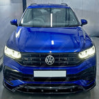 Risper Front Splitter In Gloss Black For Volkswagen Tiguan MK2 R / R-Line 2020+