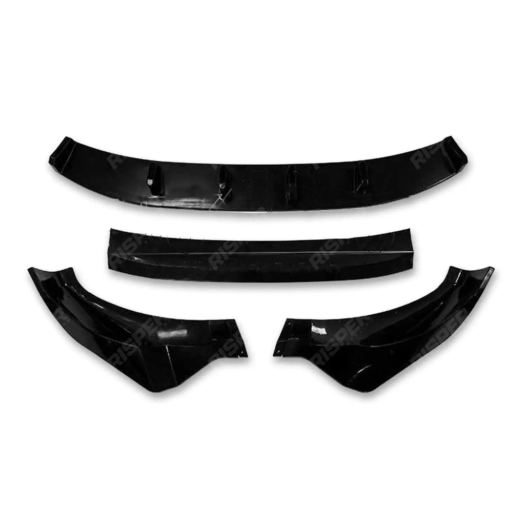 RISPER Front Splitter Lip Gloss Black For BMW X3 G01 M Sport 2018-2021