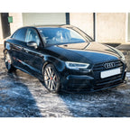 Risper Front Splitter Lip In Gloss Black For Audi A3 S-Line/S3 8V Facelift 2016-2020