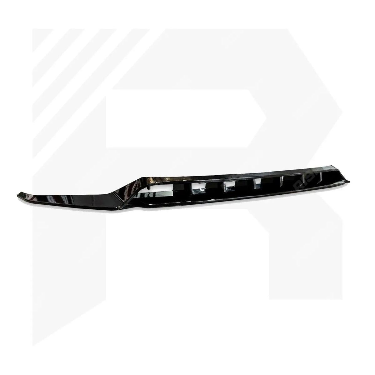 Risper Front Splitter Lip In Gloss Black For Audi Q8 S Line 2018-2023