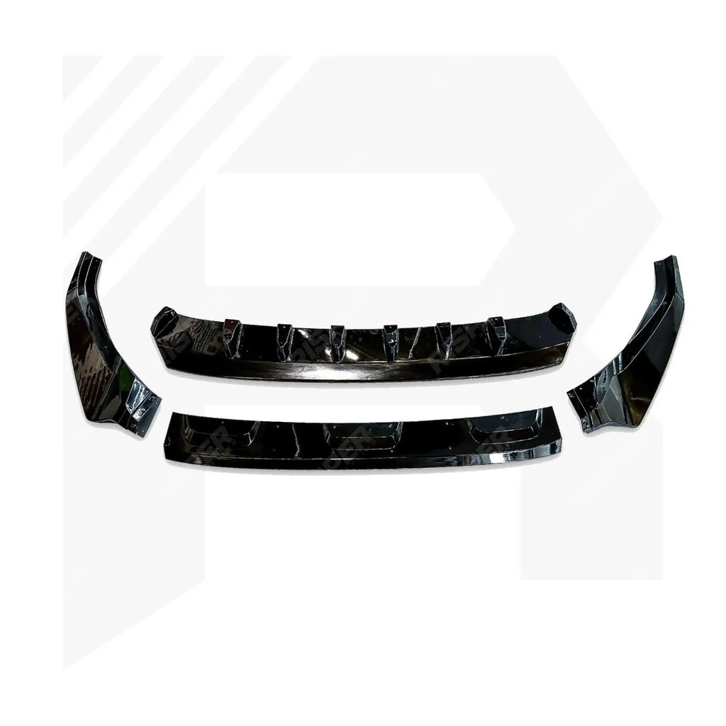 Risper Front Splitter Lip In Gloss Black For Audi Q8 S Line 2018-2023