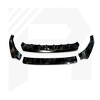 Risper Front Splitter Lip In Gloss Black For Audi Q8 S Line 2018-2023