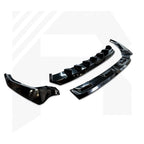 Risper Front Splitter Lip In Gloss Black For Audi Q8 S Line 2018-2023