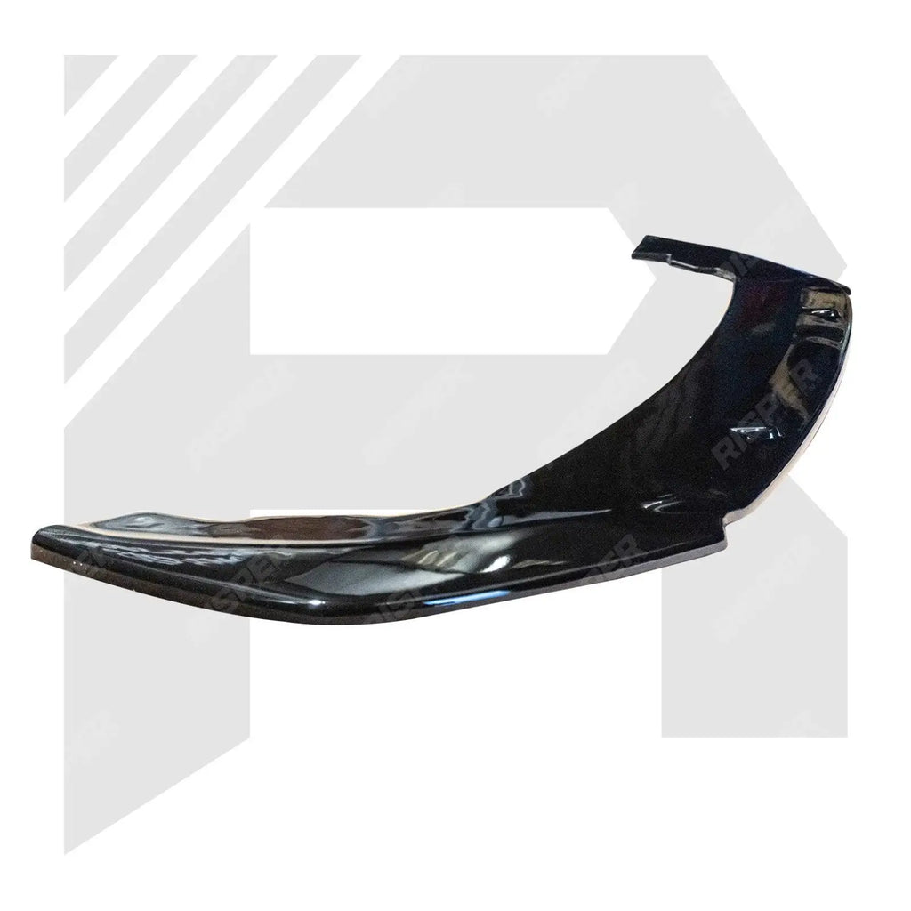 Risper Front Splitter Lip In Gloss Black For Seat Leon Fr Mk4 2020+