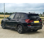 RISPER Side Skirt Splitters Gloss Black For BMW X3 G01 M Sport 2018-2021