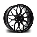 Riviera Rf108 Gloss Black – 22 Inch Alloys – 5x120 - Qty1