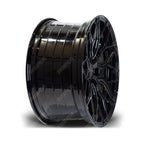 Riviera Rf108 Gloss Black – 22 Inch Alloys – 5x120 - Qty1