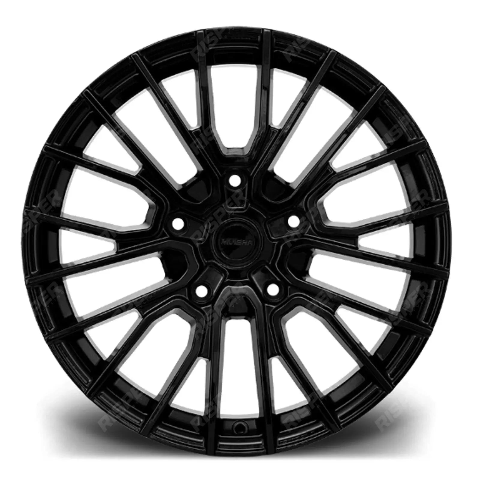 Riviera Rtz 20x8 5x120 45 72.6 Alloy In Gloss Black – Qty1