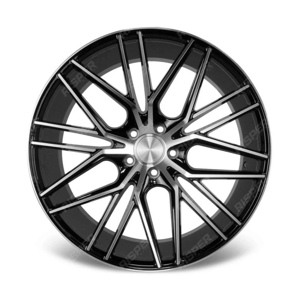Riviera Rv130 Black Polished – 22 Inch Alloys – 5x120 - Qty1