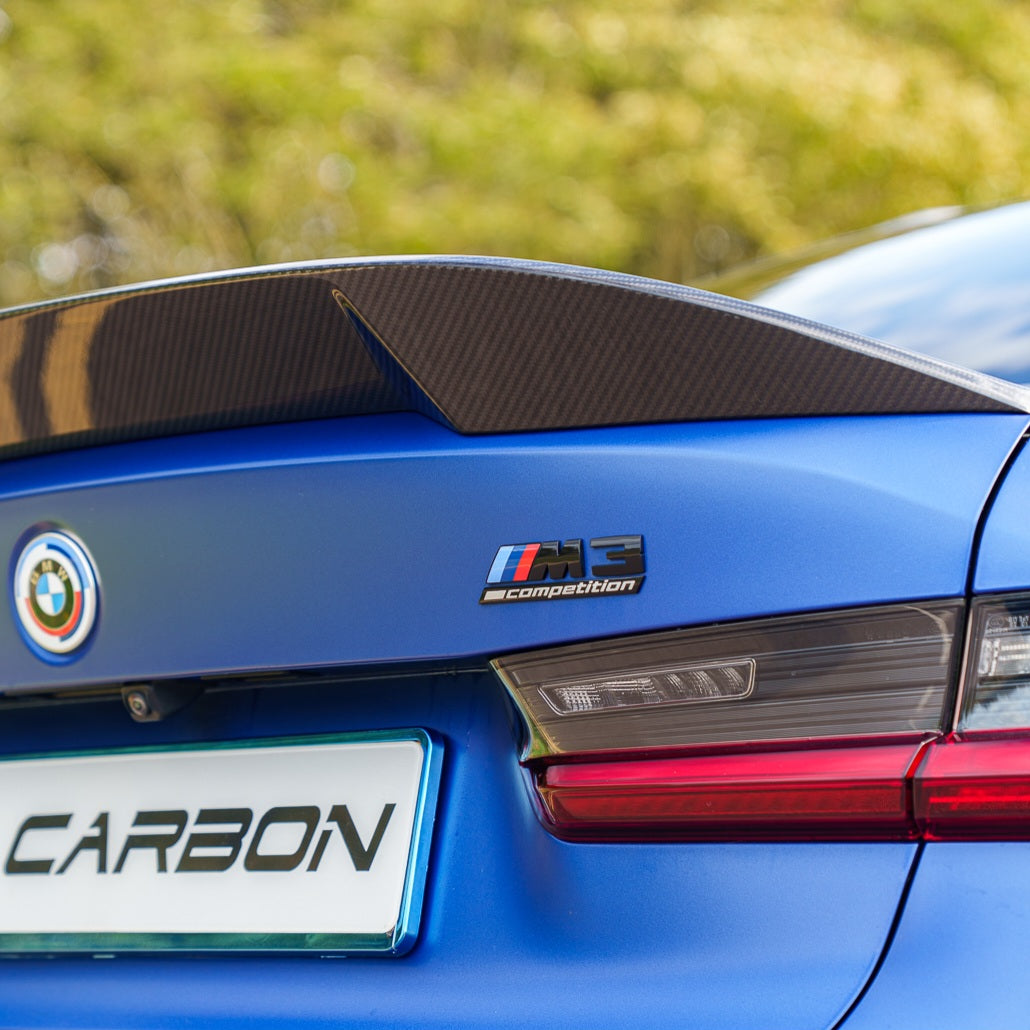 BMW G80 M3 & G20 3 SERIES CARBON FIBRE SPOILER - CT DESIGN V2