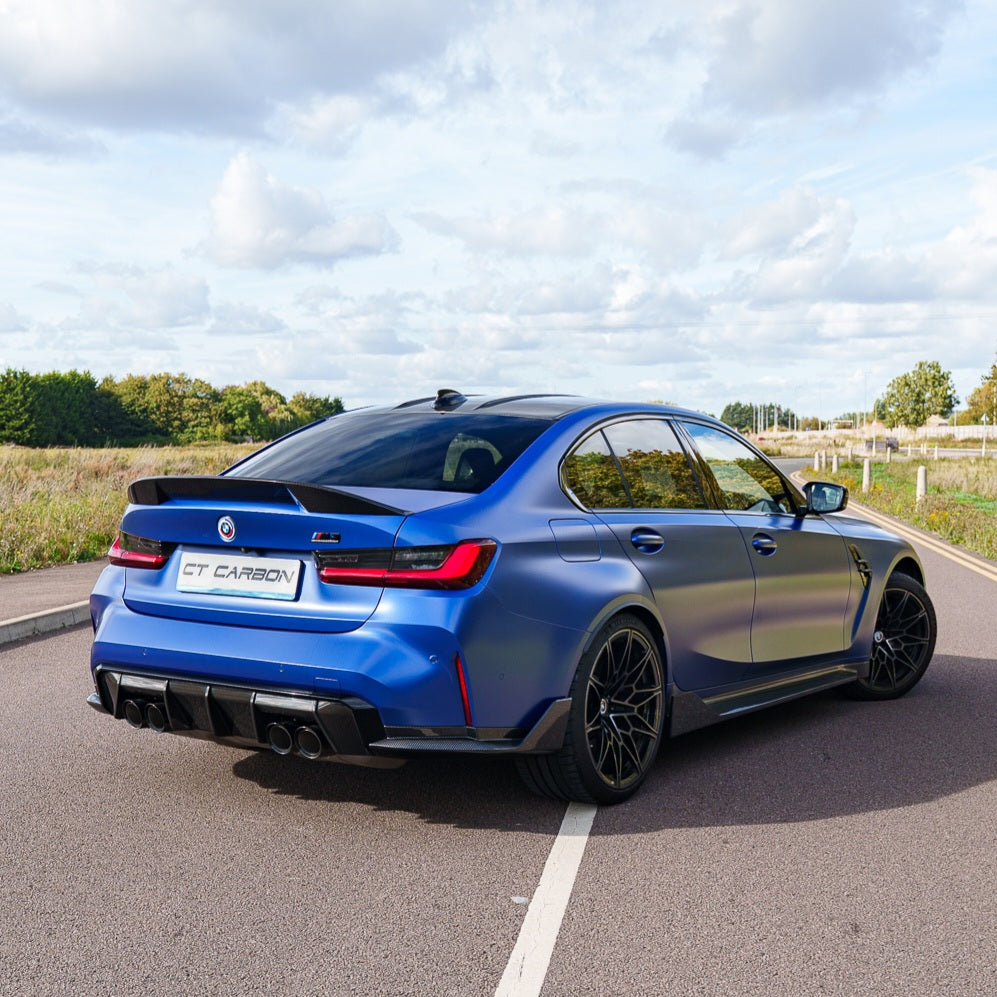 BMW G80 M3 & G20 3 SERIES CARBON FIBRE SPOILER - CT DESIGN V2