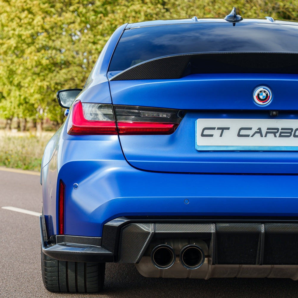 BMW G80 M3 & G20 3 SERIES CARBON FIBRE SPOILER - CT DESIGN V2
