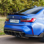 BMW G80 M3 & G20 3 SERIES CARBON FIBRE SPOILER - CT DESIGN V2
