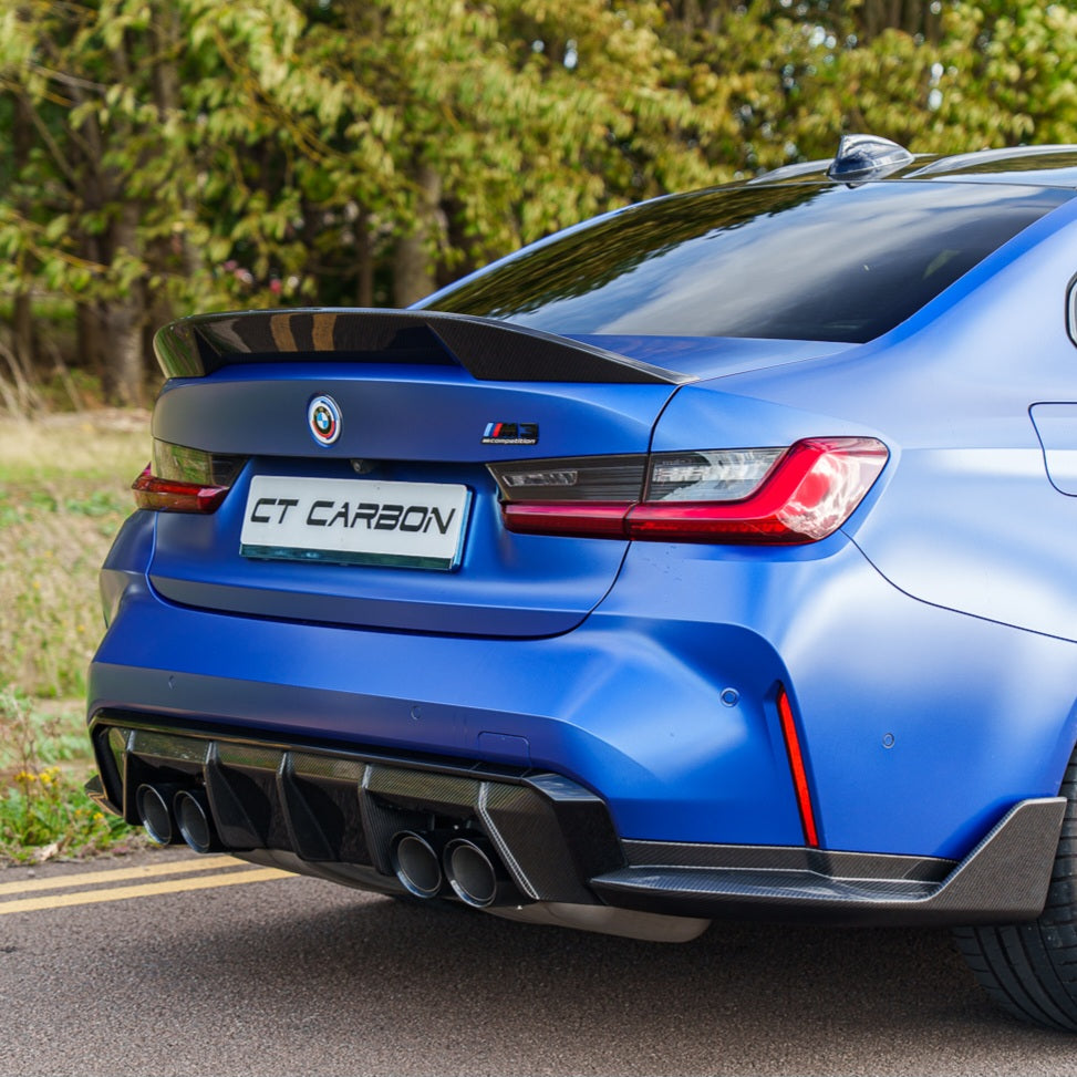 BMW G80 M3 & G20 3 SERIES CARBON FIBRE SPOILER - CT DESIGN V2