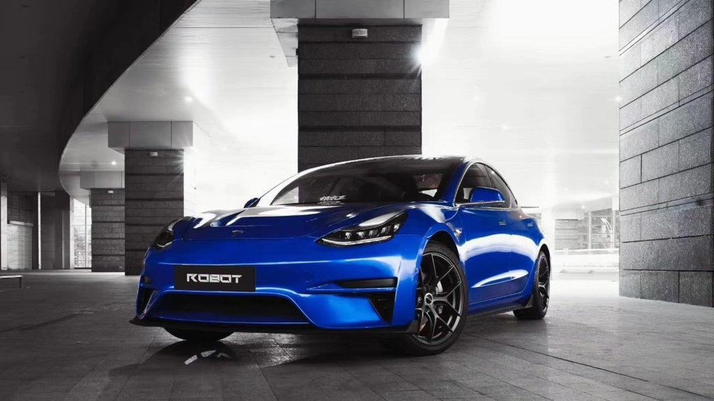 ROBOT - TESLA MODEL 3 CRYPTON CARBON FIBRE FULL BODY KIT