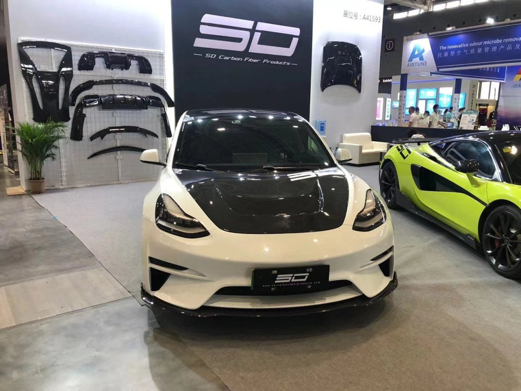 ROBOT - TESLA MODEL 3 CRYPTON CARBON FIBRE FULL BODY KIT
