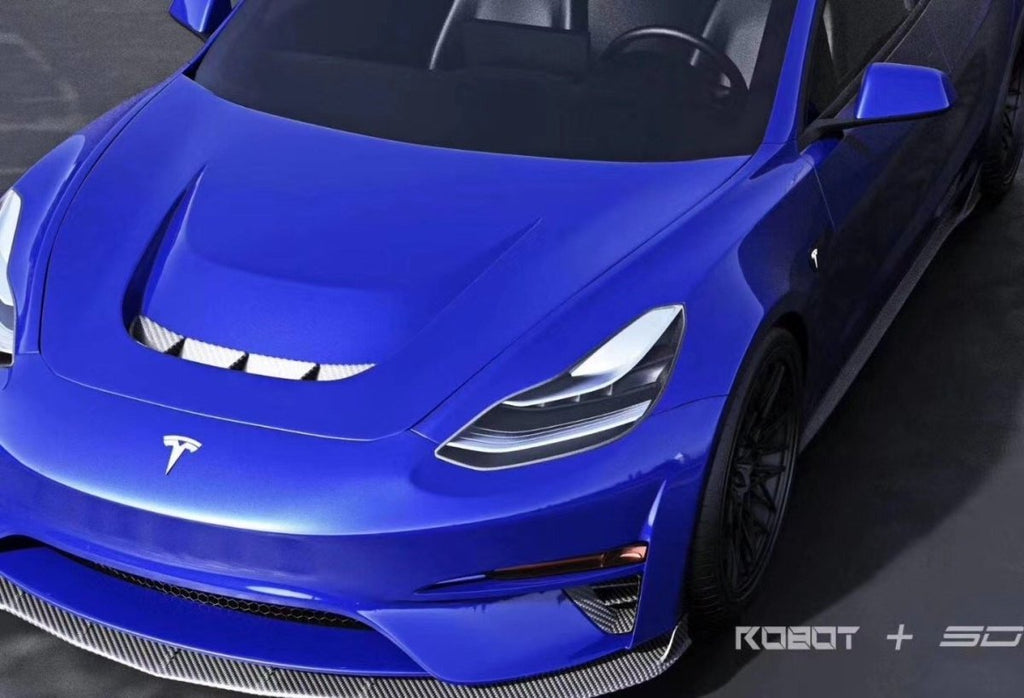 ROBOT - TESLA MODEL 3 CRYPTON CARBON FIBRE FULL BODY KIT