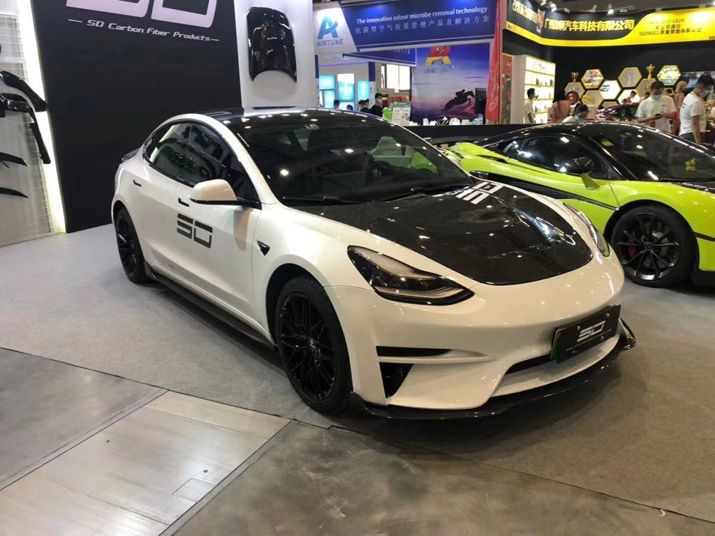 ROBOT - TESLA MODEL 3 CRYPTON CARBON FIBRE FULL BODY KIT