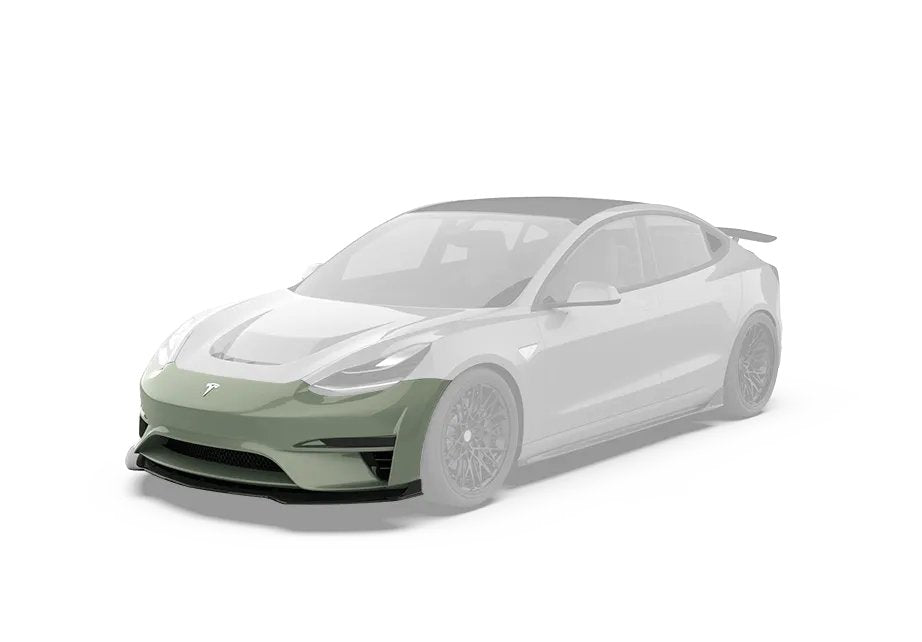 ROBOT - TESLA MODEL 3 CRYPTON FRONT BUMPER AND FRONT LIP