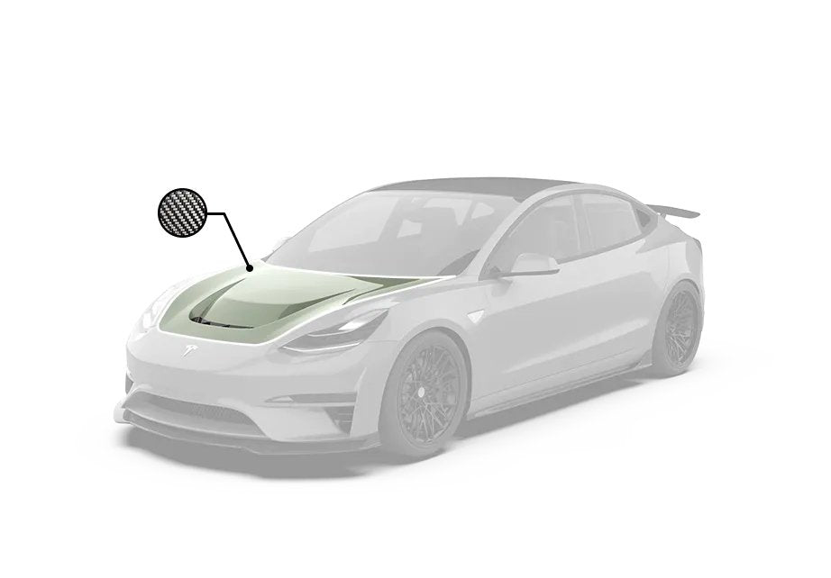 ROBOT - TESLA MODEL 3 CRYPTON HOOD BONNET