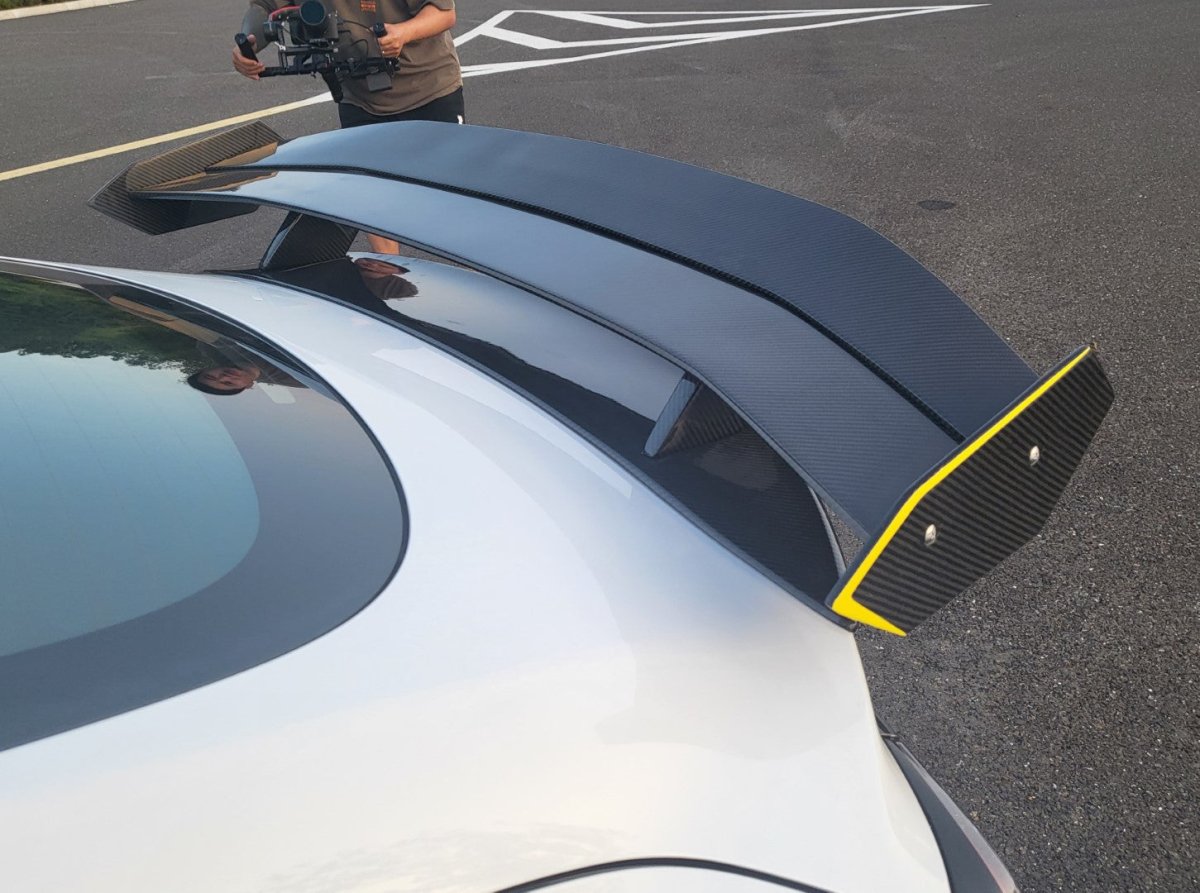 ROBOT - TESLA MODEL 3 HACKER DOUBLE DECKER REAR SPOILER WING V3