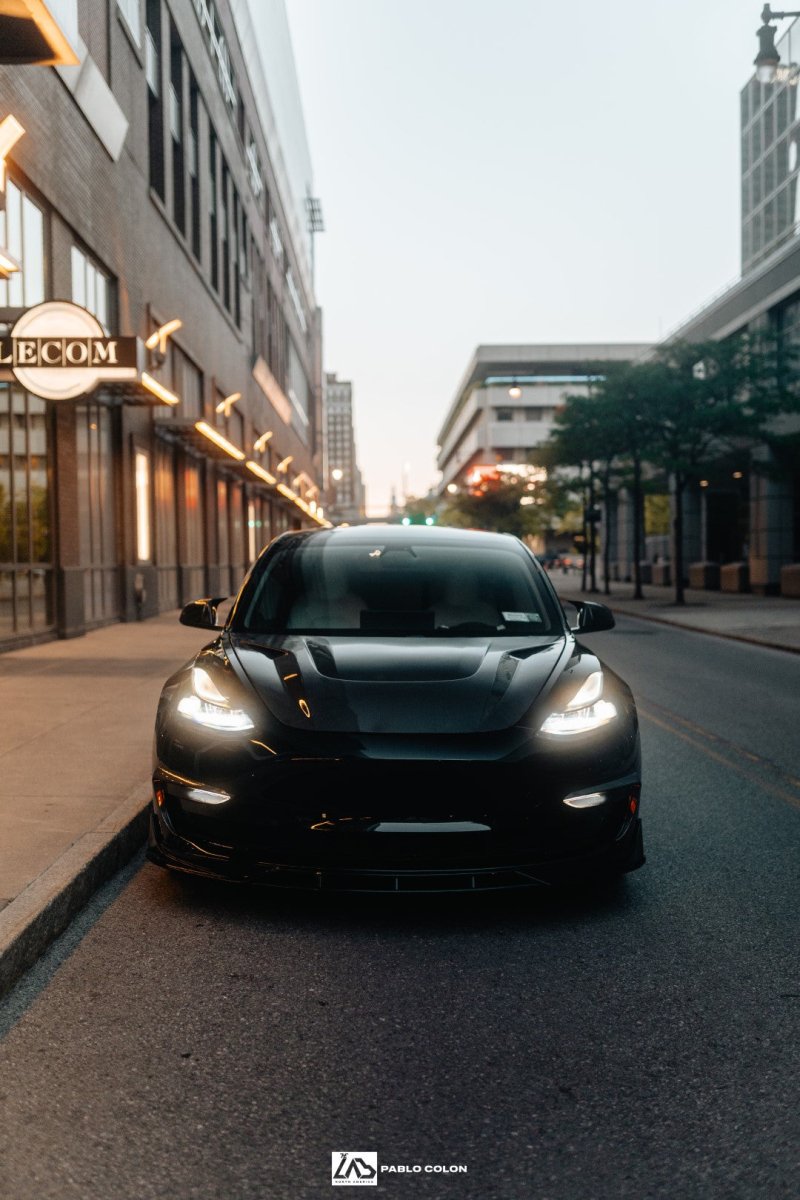 ROBOT - TESLA MODEL 3 HACKER HOOD BONNET V1